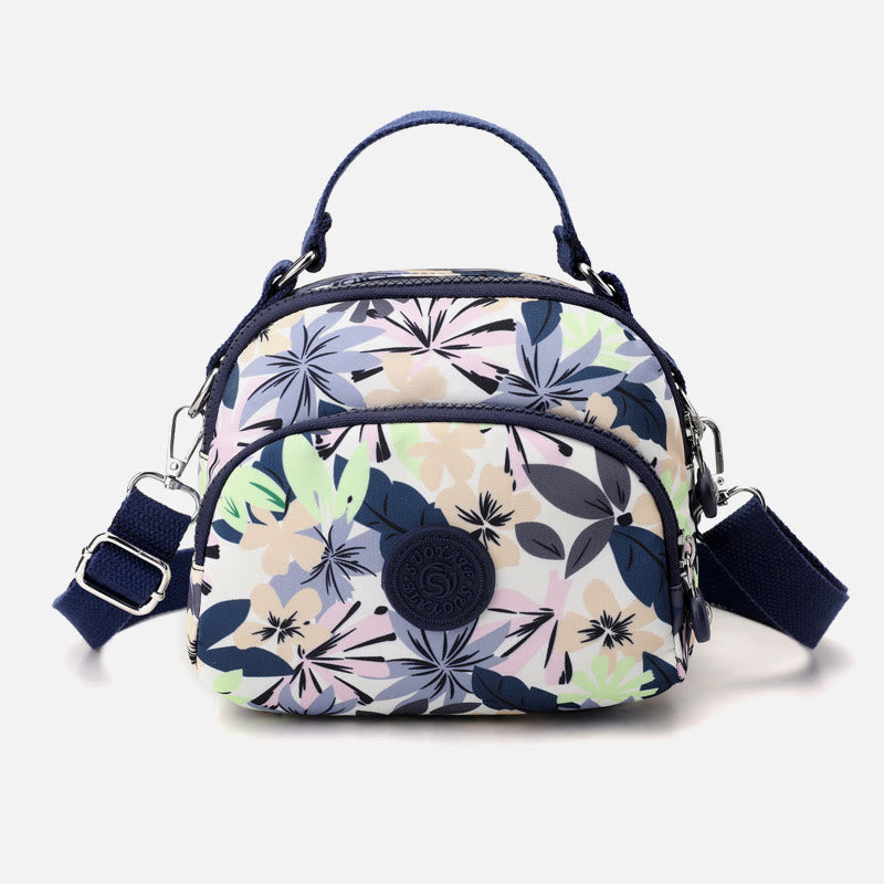 Leichte, wasserabweisende Handtasche für Damen mit mehreren Taschen