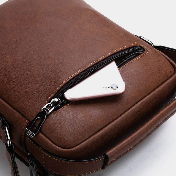 Kleine Sling Messenger Pack Reise Business Crossbody Tasche Umhängetasche