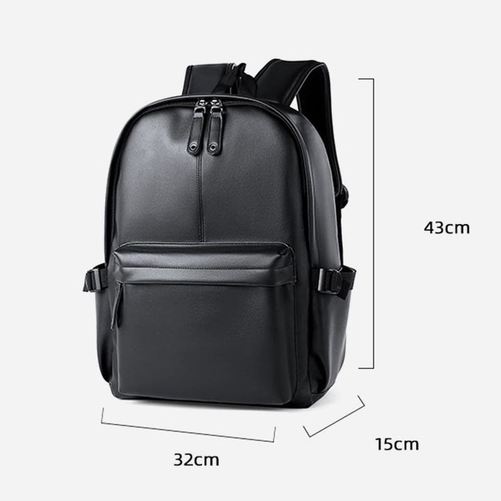 Rucksack für Herren, wasserdicht, PVC, großes Fassungsvermögen, Tagesrucksack für Studenten