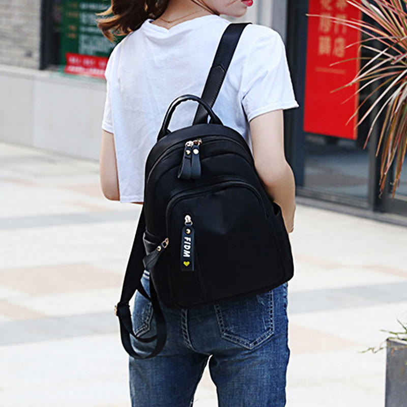Rucksack für Damen, kraftvoll, große Kapazität, Freizeit, Oxford-Schultasche