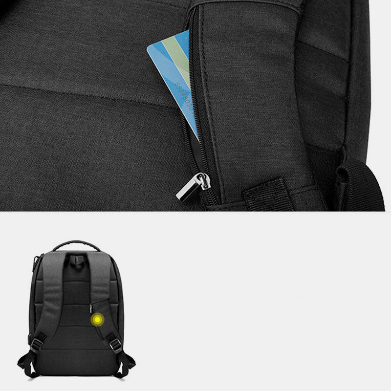 Wasserdichter Rucksack mit mehreren Taschen und USB-Ladefunktion