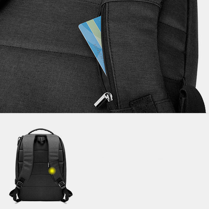 Wasserdichter Rucksack mit mehreren Taschen und USB-Ladefunktion