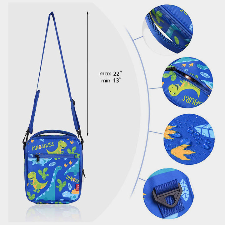 Lunchtasche für Kinder, süße Mini-Umhängetasche, Thermotasche