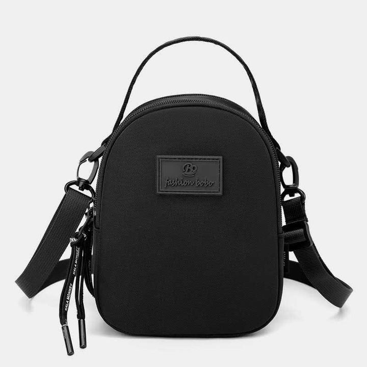 Umhängetasche mit dreifachem Reißverschluss für Damen, wasserdichte Mini-Reisehandtasche