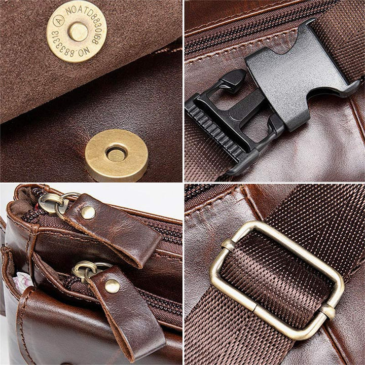 Trendige Retro-Gürteltasche mit großem Fassungsvermögen