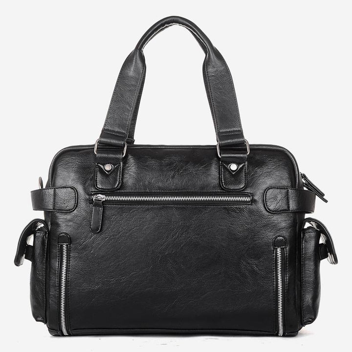 Handtasche für Herren, für Geschäftsreisen, Umhängetasche aus Pu-Leder