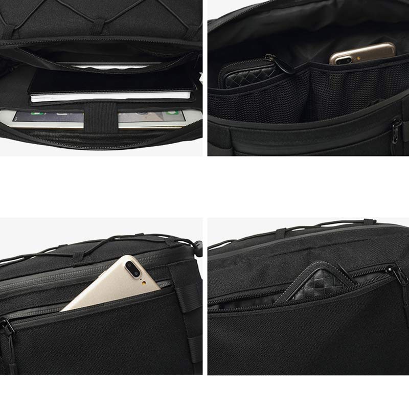 Taktische Hüfttasche, große Kapazität, funktionale Schultertasche