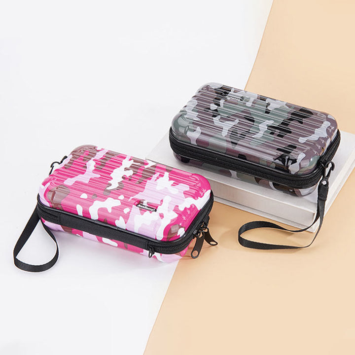 Handytasche mit Camouflage-Muster für Ausflüge, Umhängetasche, Make-up-Tasche