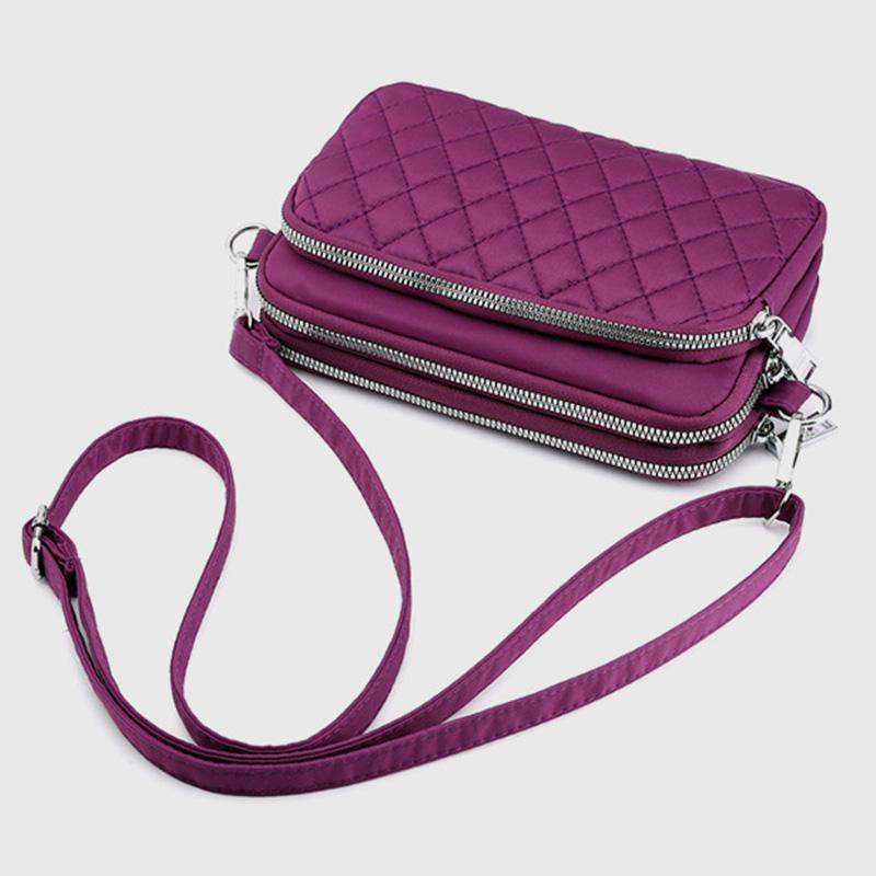 Umhängetasche mit großem Fassungsvermögen und mehreren Taschen