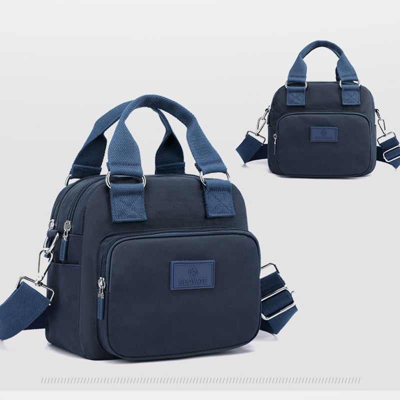 Umhängetasche für Damen, wasserabweisend, große Schultertasche mit Tragegriff oben