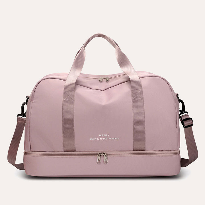 Reise-Sporttasche, trocken, nass, für die Abreise, Sporttasche, Weekender, Übernacht-Handtasche