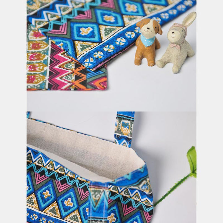Tragetasche für Damen, handgefertigt, aus Baumwollleinen, individuelle Schultertasche
