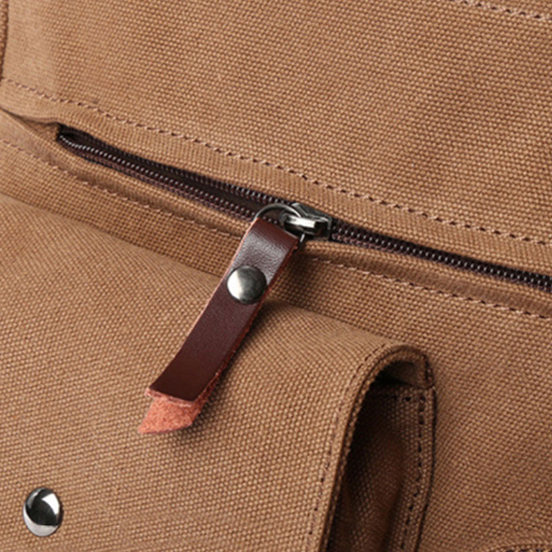Lässige Umhängetasche mit mehreren Taschen