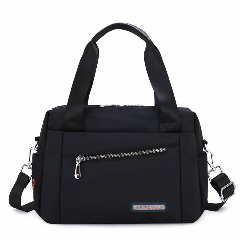 Leichte Umhängetasche für Damen, große Handtasche, Schultertasche mit Tragegriff oben