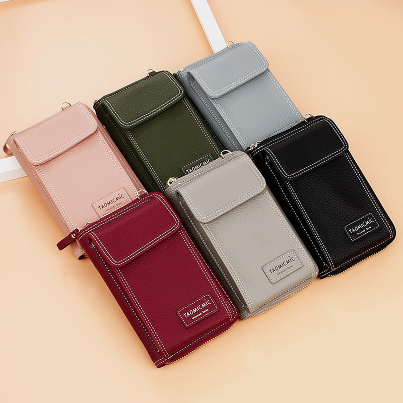 Handy Geldbörse Brieftasche Crossbody Telefon Tasche