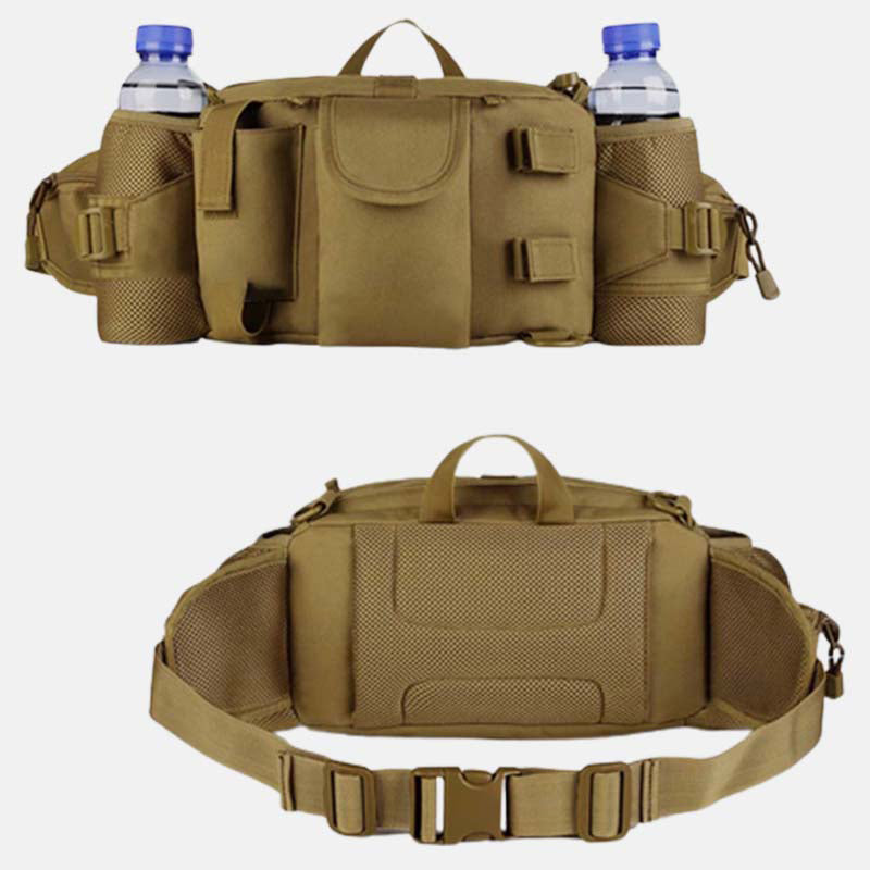 Multi-Pocket Crossbody Tasche Taktische Hüfttasche Passend für 10 Zoll Tablet