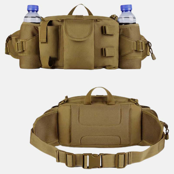 Multi-Pocket Crossbody Tasche Taktische Hüfttasche Passend für 10 Zoll Tablet