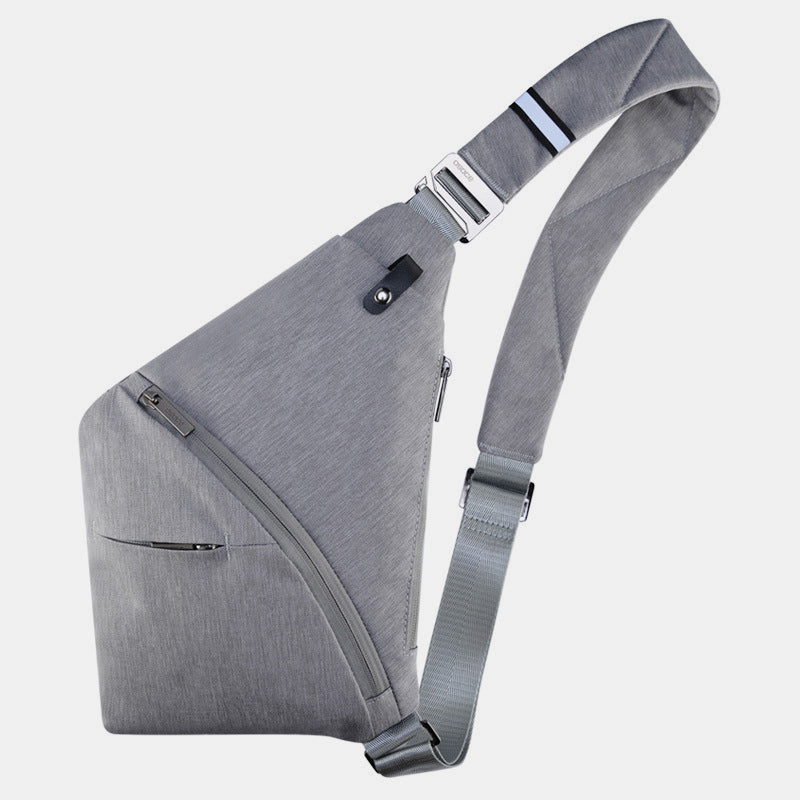 Leichte, wasserdichte Sling-Packung, lässige Brusttasche zum Radfahren und Wandern, Umhängetasche
