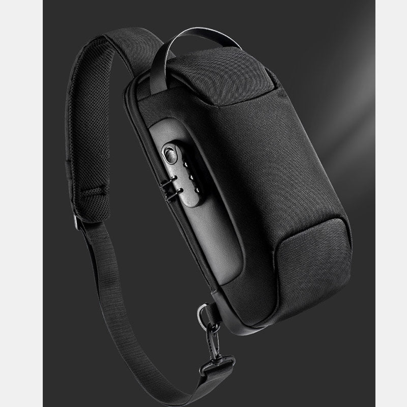 Wasserdichte, diebstahlsichere Schultertasche mit großem Fassungsvermögen und bequemem, handlichem