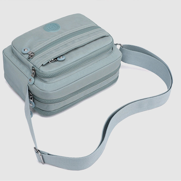 Lässige Umhängetasche mit mehreren Taschen und leichtem Design