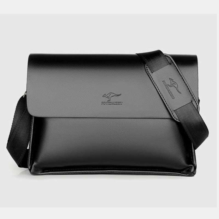 Herren Leder Umhängetasche Messenger Bag Reise Arbeit Business Satchel