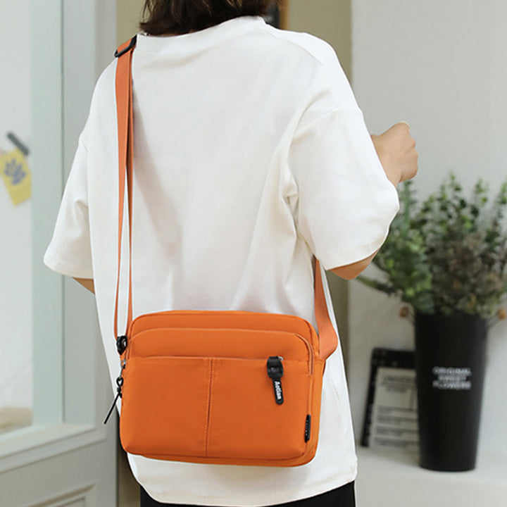 Unisex Leichte Casual Umhängetasche Mehrere Taschen Robuste Schulter Tasche Geldbörse