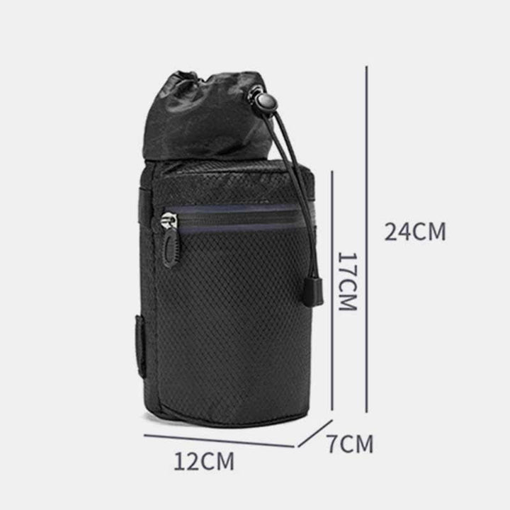 Isolierter Trinkflaschenhalter fürs Fahrrad, Taschenträger mit Schultergurt
