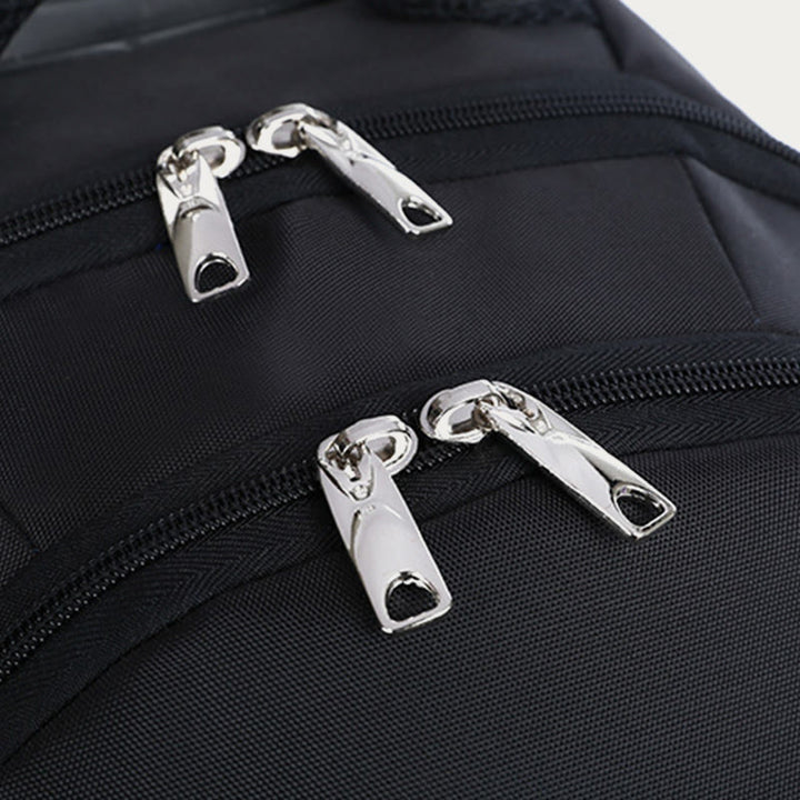 Einfarbig Oxford Rucksack Frauen Männer Business Reise Trolley