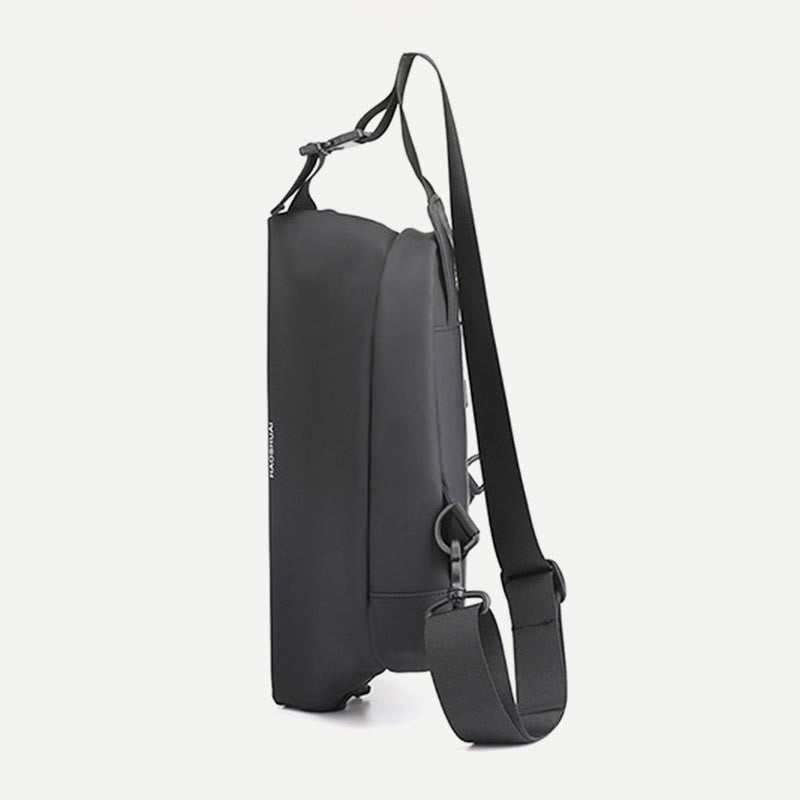 Schultertasche für Herren, multifunktional, wasserdicht, lässig, Umhängetasche