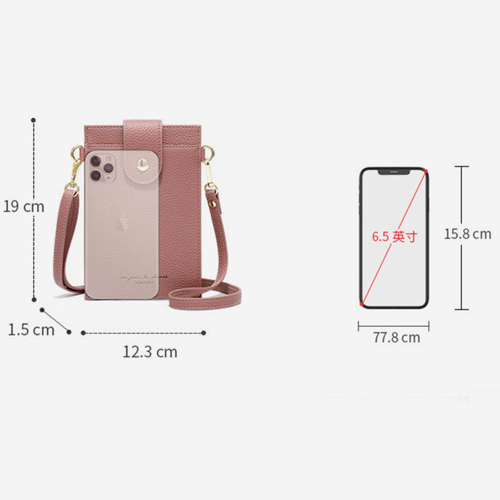 Superschlanke, elegante Umhängetasche fürs Telefon