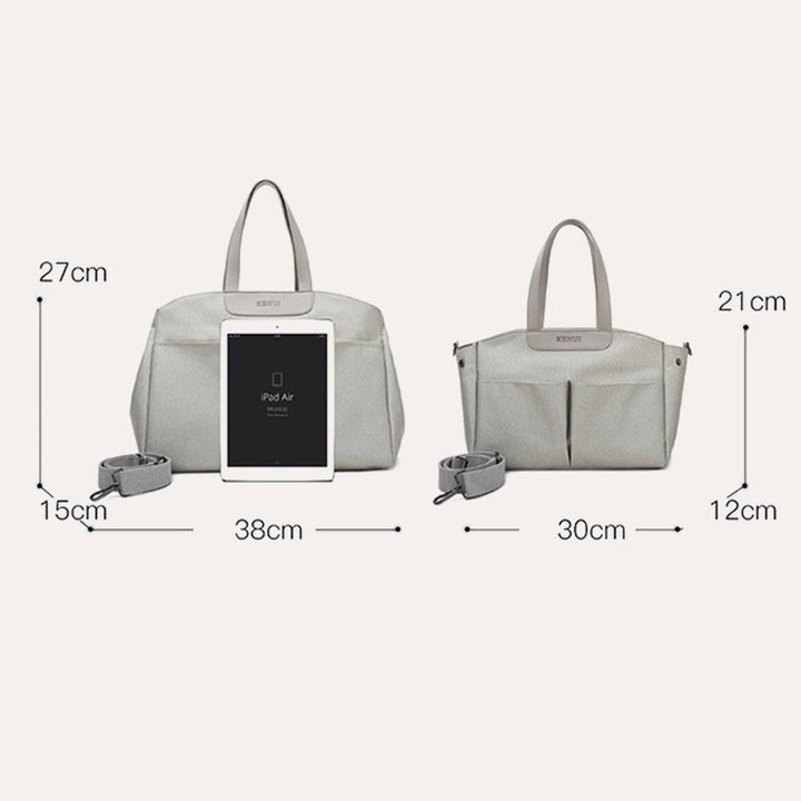 Funktionelle Damen-Geldbörse, Handtasche, wasserdicht, lässig, Mamatasche, Tragetasche