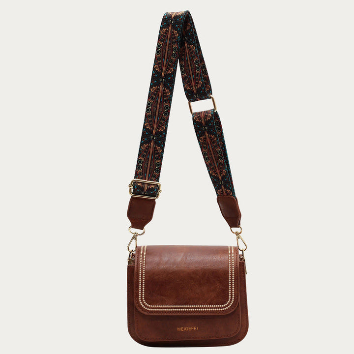 Handytasche für Damen mit breiten Trägern, Umhängetasche für den täglichen Bedarf