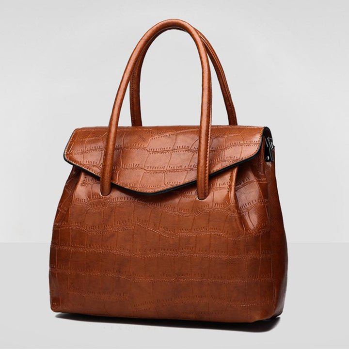 Damen Satchel Handtasche Schultertaschen Robuste Tragetaschen mit Griff oben