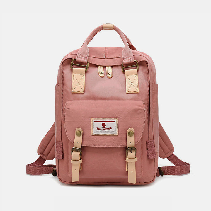 Wasserdichter Reiserucksack im Vintage-Stil im College-Stil
