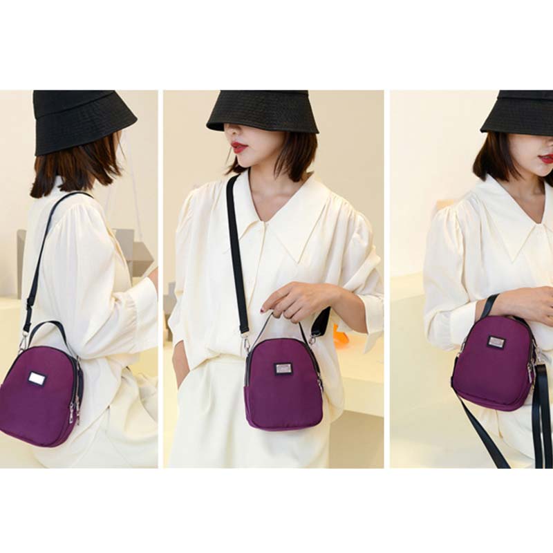 Leichte kleine Umhängetaschen, Schultertasche für Frauen, Telefon-Geldbörse mit mehreren Taschen