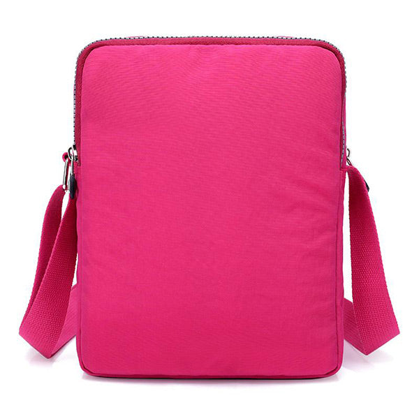 Umhängetasche aus Nylon mit mehreren Taschen