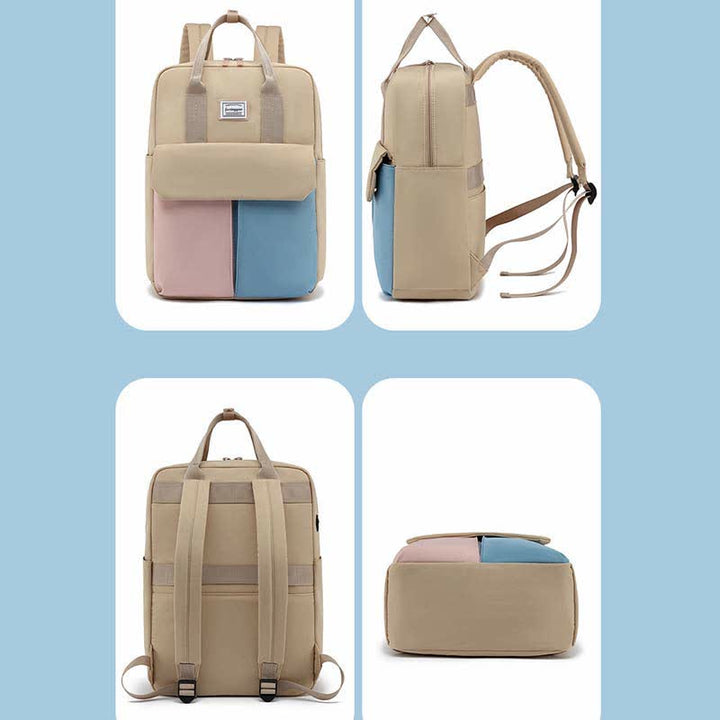 Wasserdichter Mehrzweck-Laptop-Rucksack, College-Schultasche, Büchertasche, Reise-Tagesrucksack