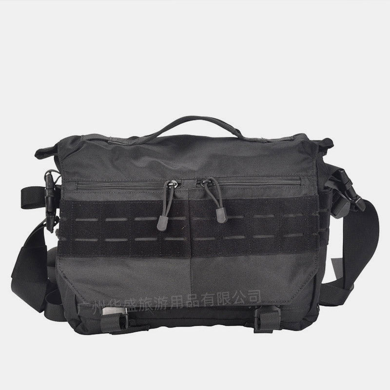 Herren Militär Messenger Bag Umhängetasche Reisetragetasche mit mehreren Fächern