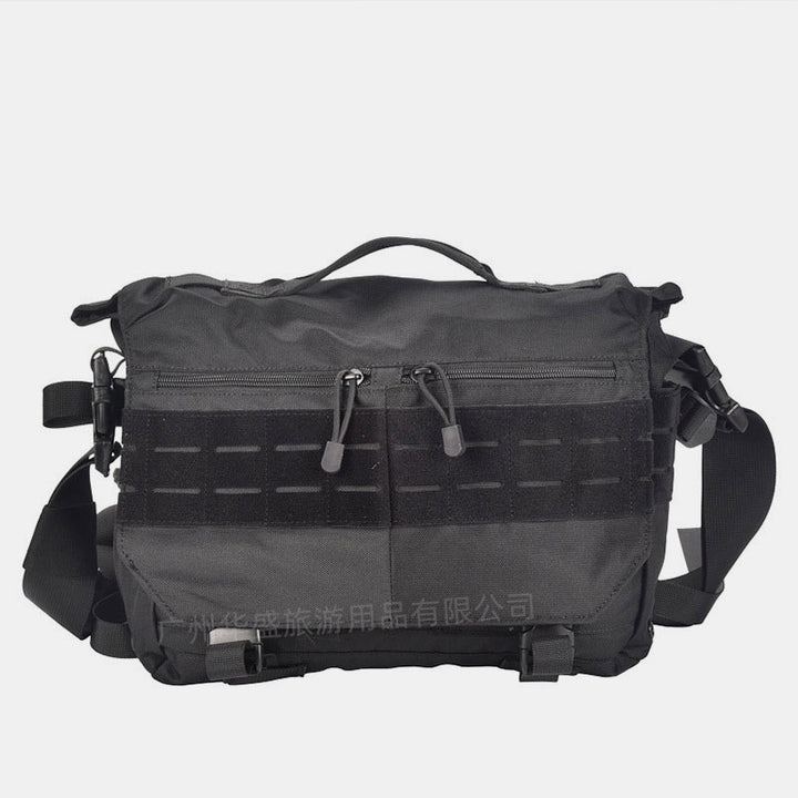 Herren Militär Messenger Bag Umhängetasche Reisetragetasche mit mehreren Fächern
