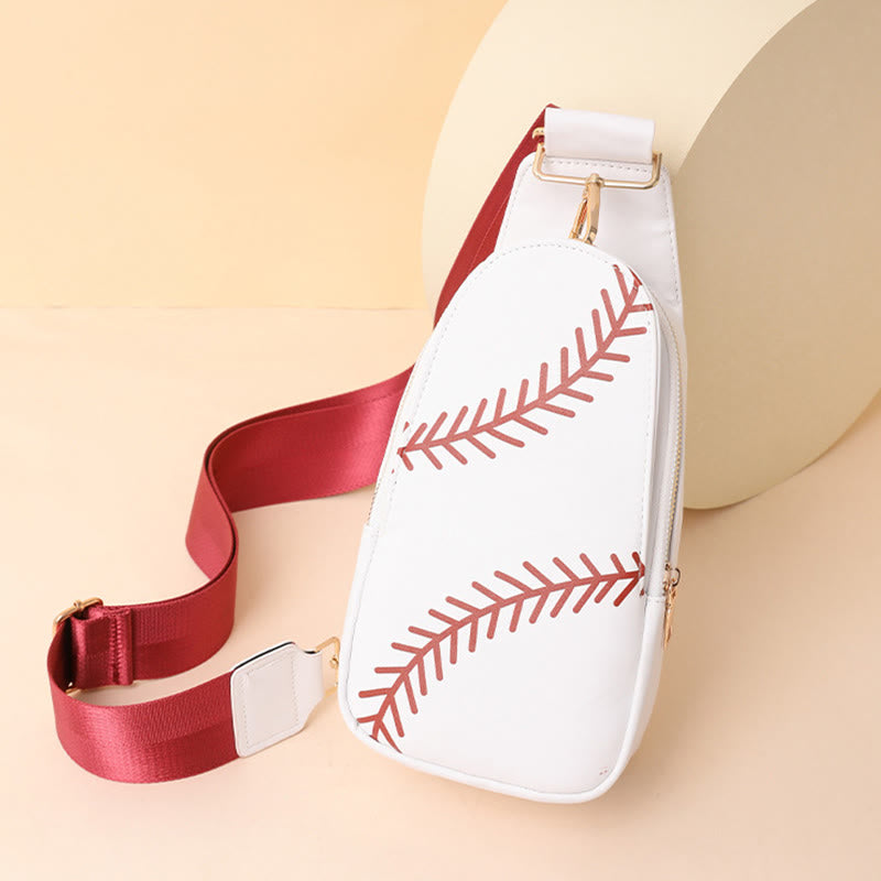 Schultertasche für Damen, Outing Sports Printing, Umhängetasche aus Leder
