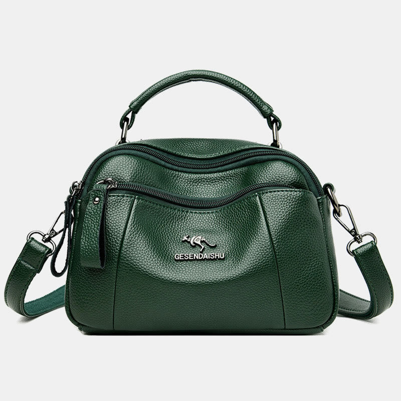 Tasche mit Griff oben für Damen, große Kapazität, einfache Umhängetasche