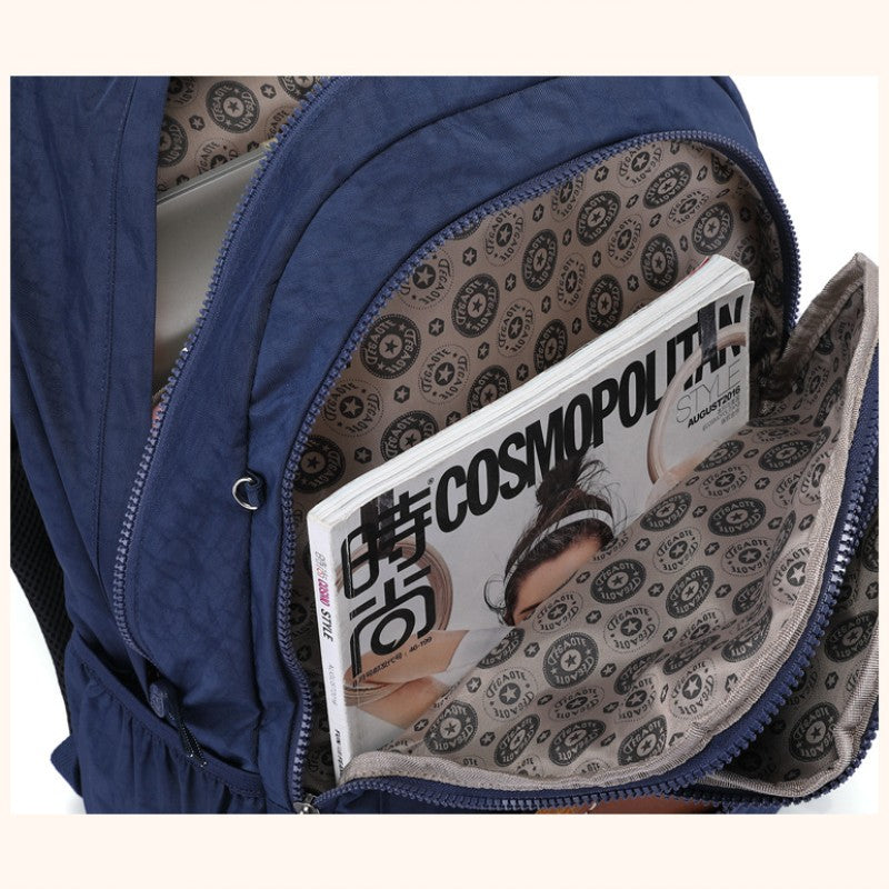 Rucksack mit mehreren Taschen, lässiger Tagesrucksack, Laptop-Rucksack, Büchertasche für Studentinnen - image 3