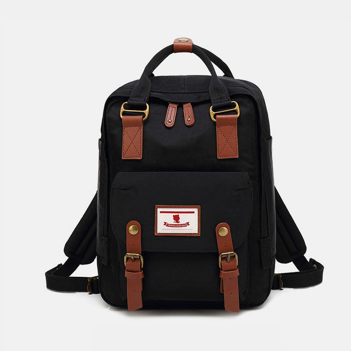 Wasserdichter Reiserucksack im Vintage-Stil im College-Stil