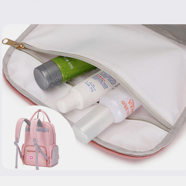 Tragbare Mama-Tasche für Frauen im Freien, wasserdichter, multifunktionaler Oxford-Rucksack