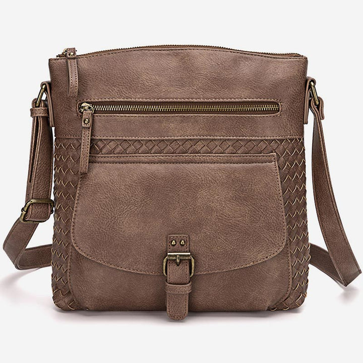 Umhängetasche aus PU-Leder für Damen, Geldbörse, Reisetasche, Schultertasche 