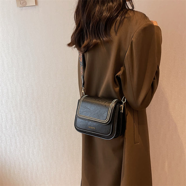 Handytasche für Damen mit breiten Trägern, Umhängetasche für den täglichen Bedarf