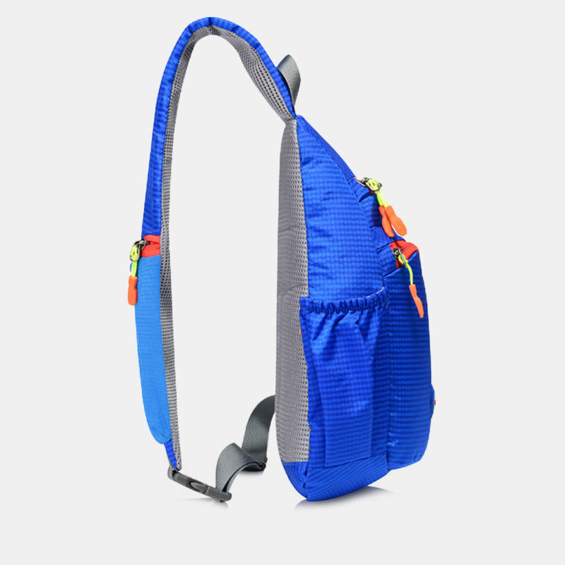 Schultertasche für Damen, Nylon, wasserdicht, für Outdoor-Sport, Reiten, Brusttasche