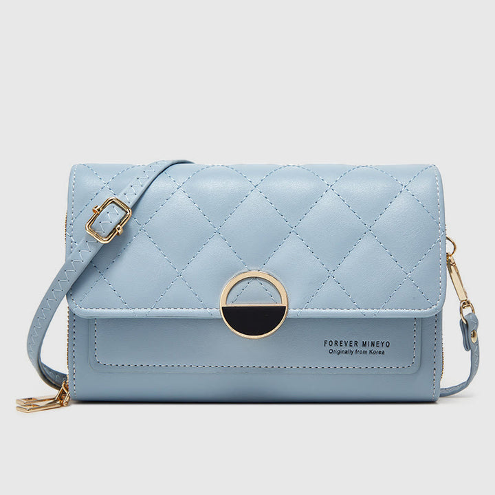 Handytasche für Damen, minimalistisch, horizontal, zum Einkaufen, Geldbörse