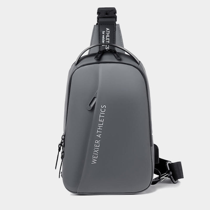 Wasserdichte Schultertasche Outdoor Casual Brusttasche für Wandern Radfahren Reisen 
