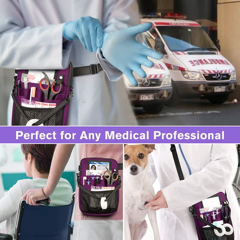 Gürteltasche für die Krankenpflege mit Taschen für medizinische Ausrüstung, Klebebandhalter, Gürteltasche für Krankenschwestern